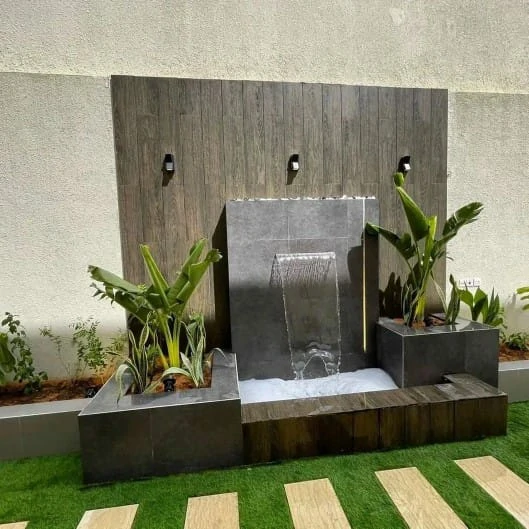 تصميم الشلالات والنوافير